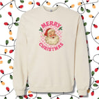 PINK VINTAGE SANTA