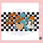 Here for the Cold Brews Ponytail Trucker Hat