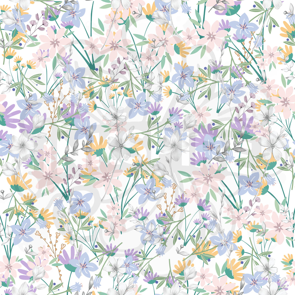 Whimsical Floral Tumbler